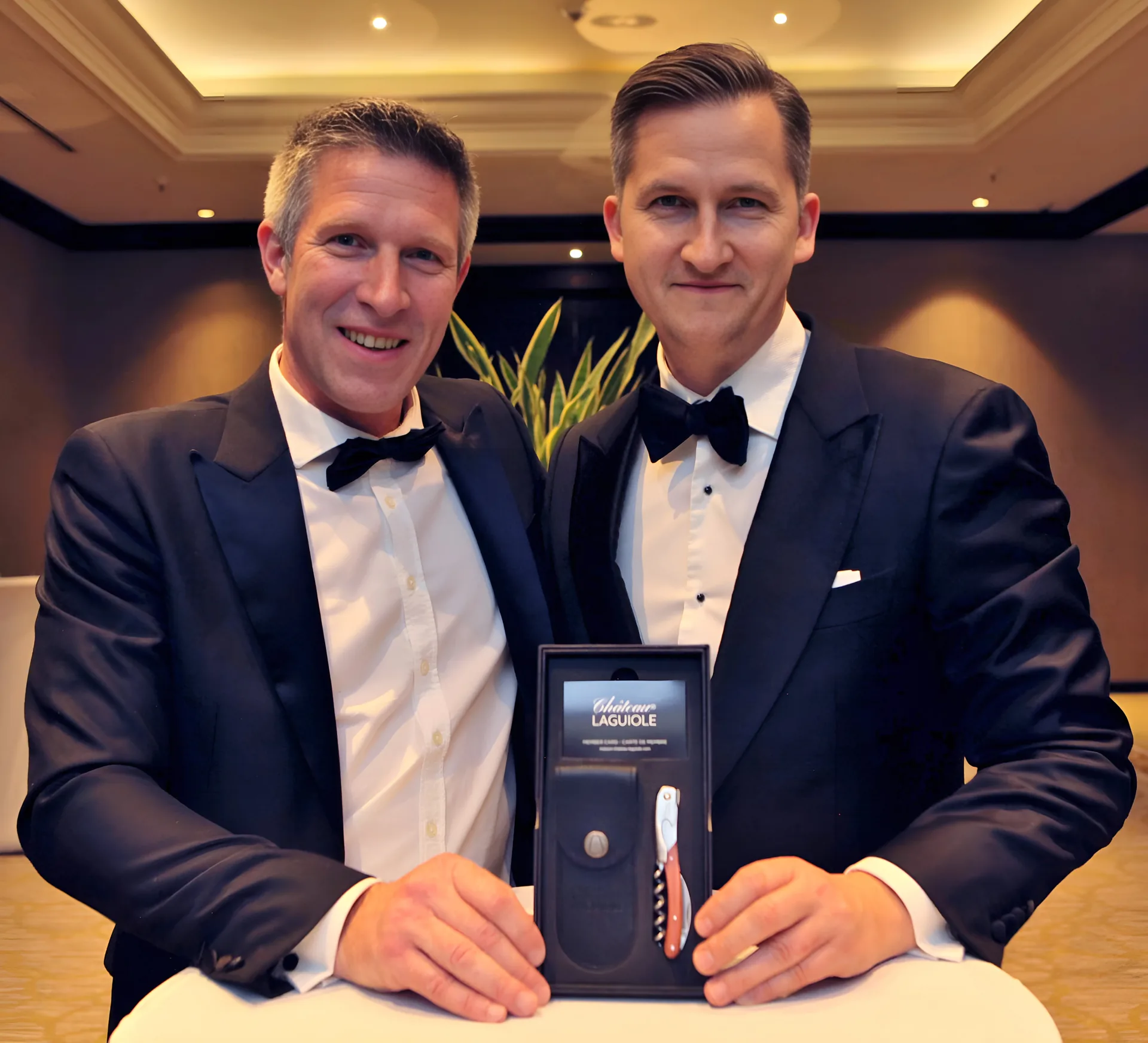 Sébastien Lézier and Raimonds Tomsons, Best Sommelier of the World 2023