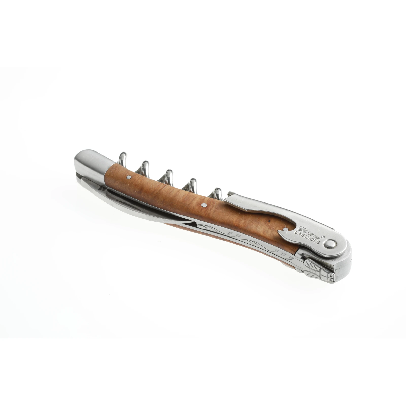Château LAGUIOLE corkscrew Classic Briar wood