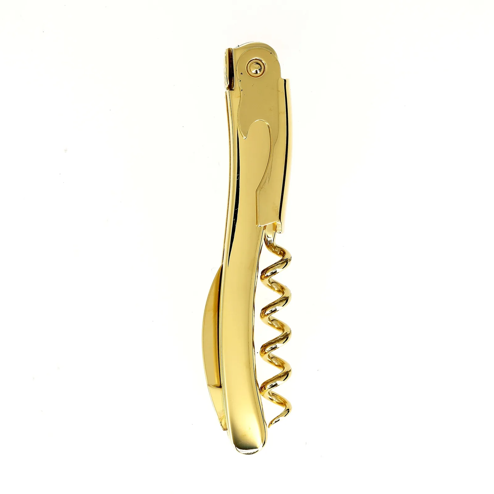 Château LAGUIOLE corkscrew Classic Gold with stainless steel spring (brushed)