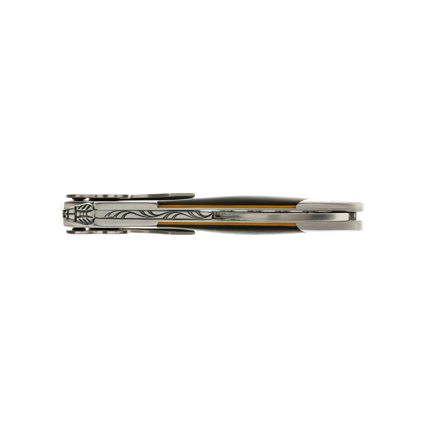 Château LAGUIOLE corkscrew Edge Ebony wood and yellow brace