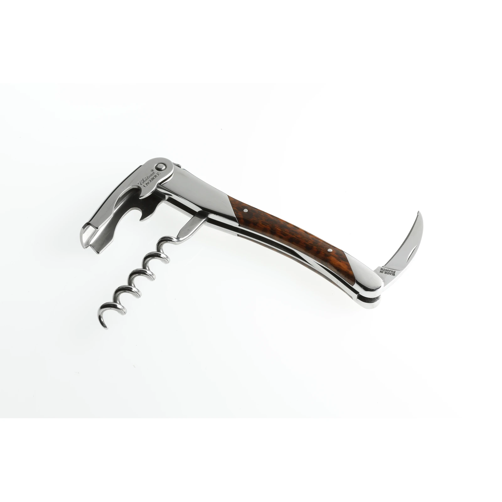 Château LAGUIOLE corkscrew Grand Cru Snakewood