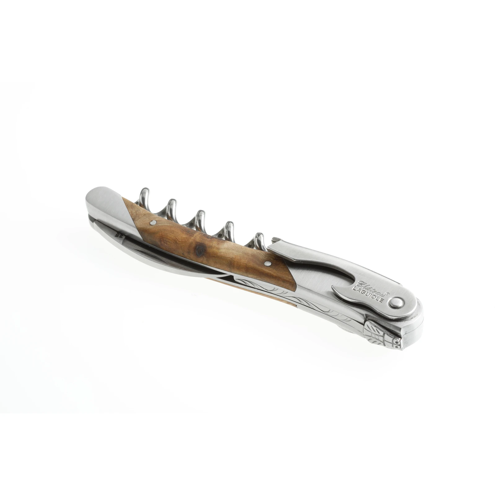 Château LAGUIOLE corkscrew Grand Cru Cade wood