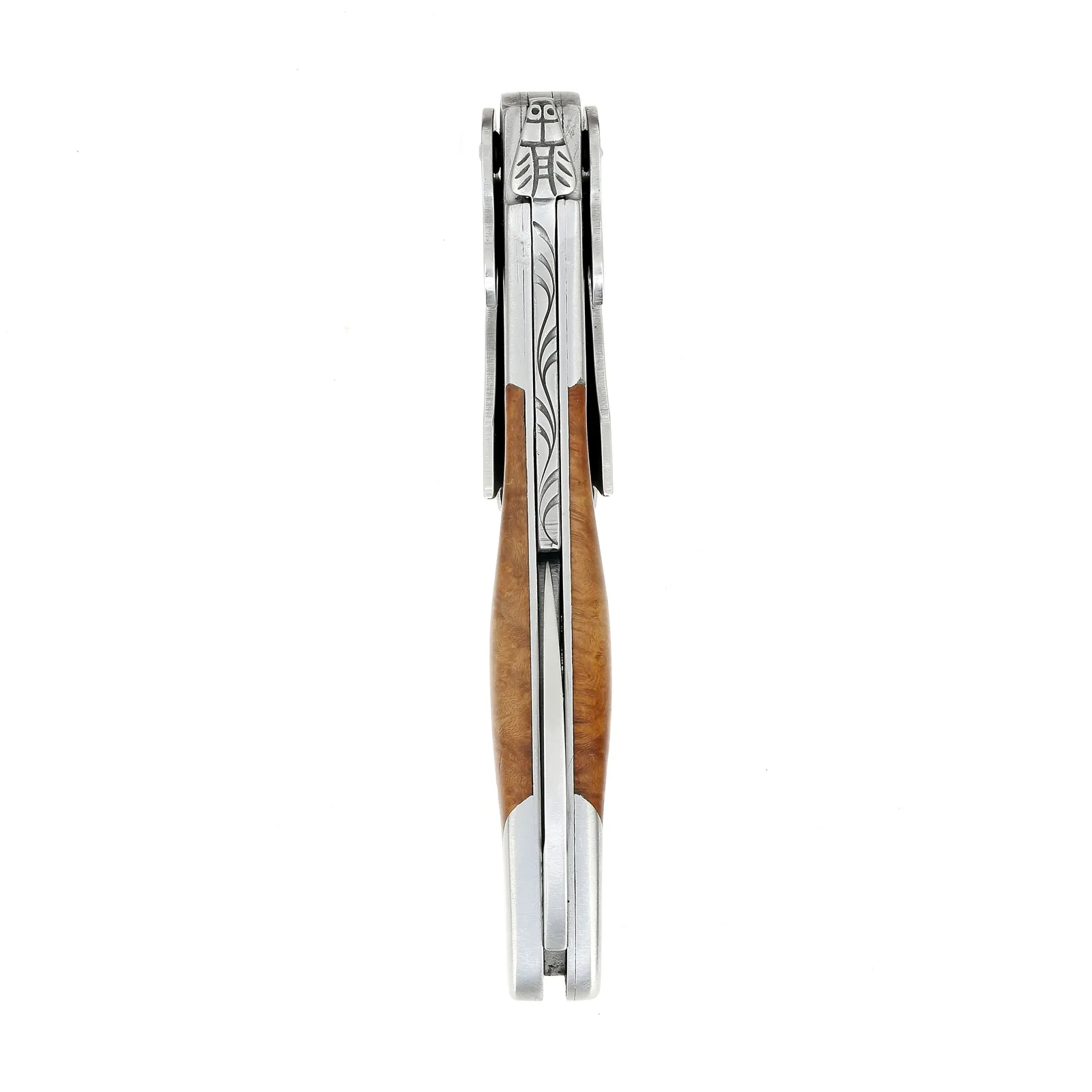 Château LAGUIOLE corkscrew Grand Cru Ambonya burl wood
