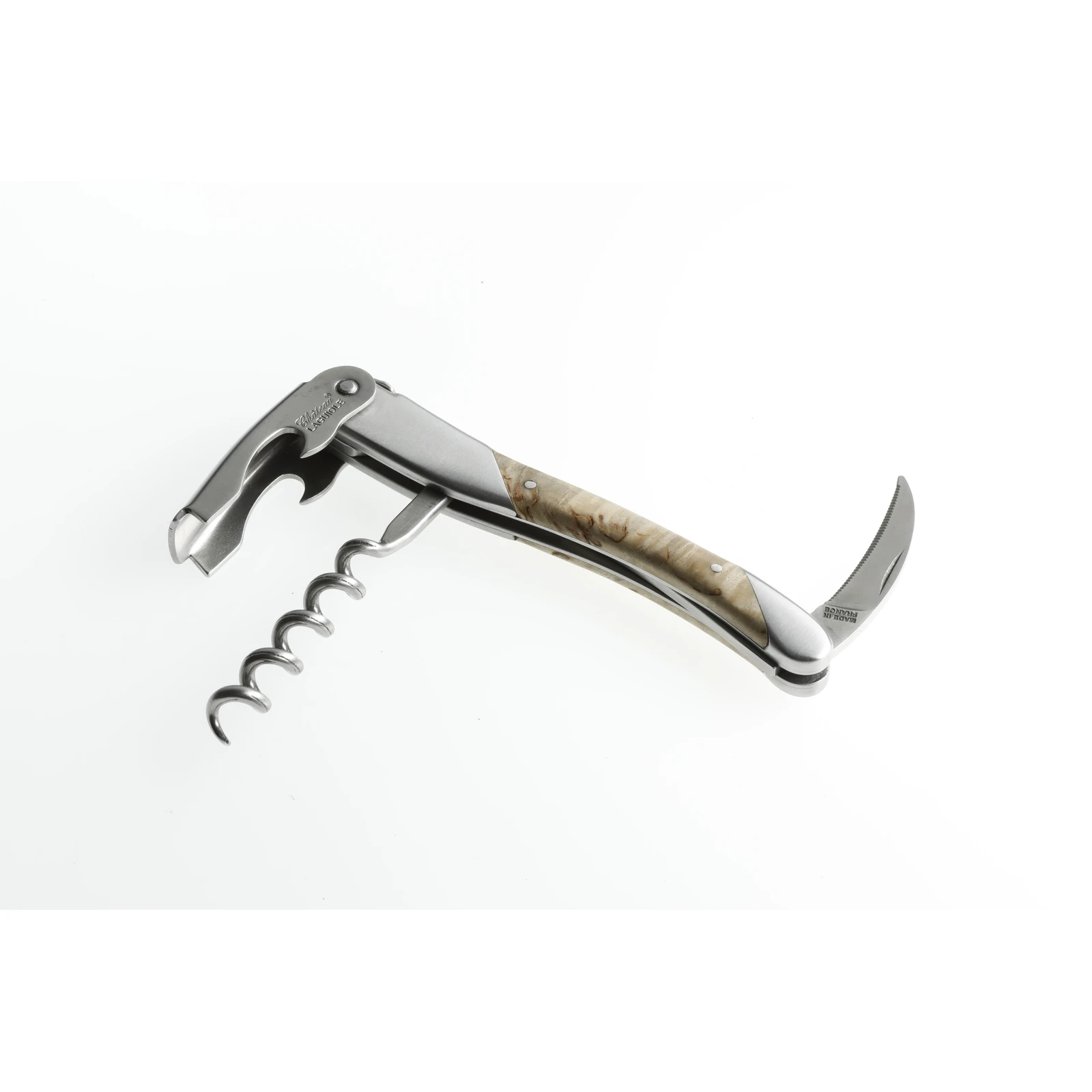 Château LAGUIOLE corkscrew Grand Cru Norwegian Birch wood