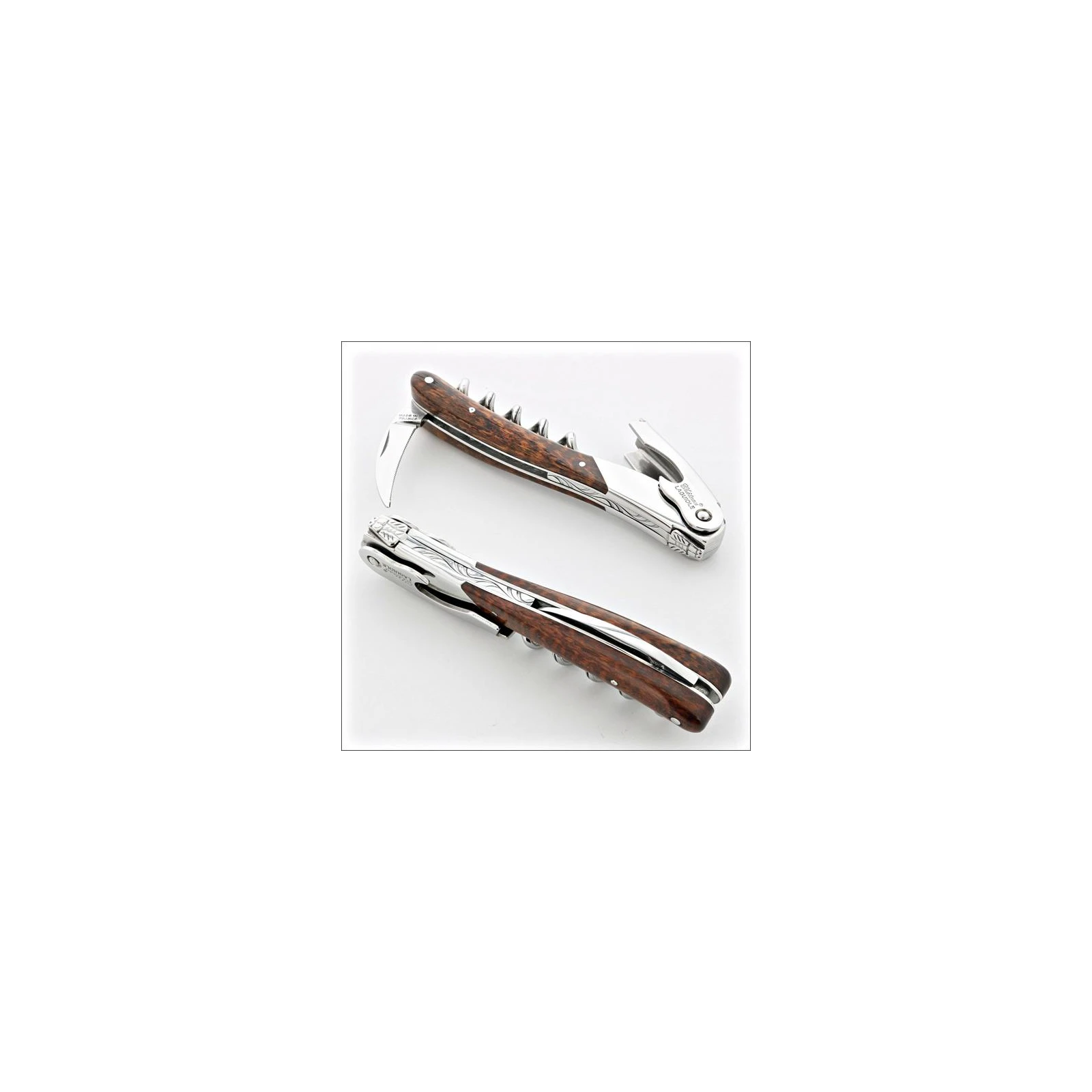 Château LAGUIOLE corkscrew Melchior Snake wood