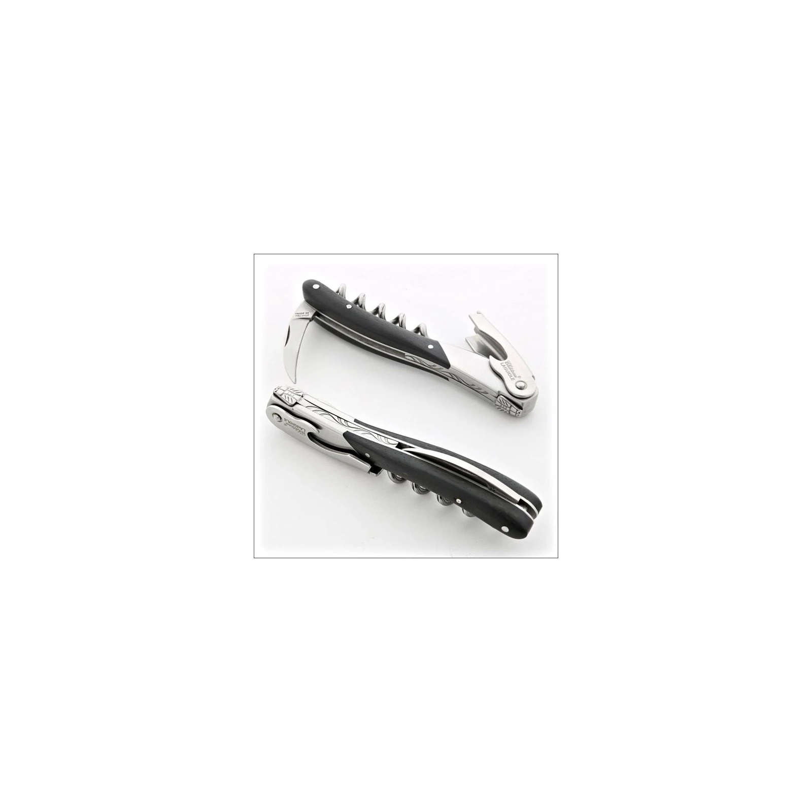 Château LAGUIOLE corkscrew Melchior Ebony wood