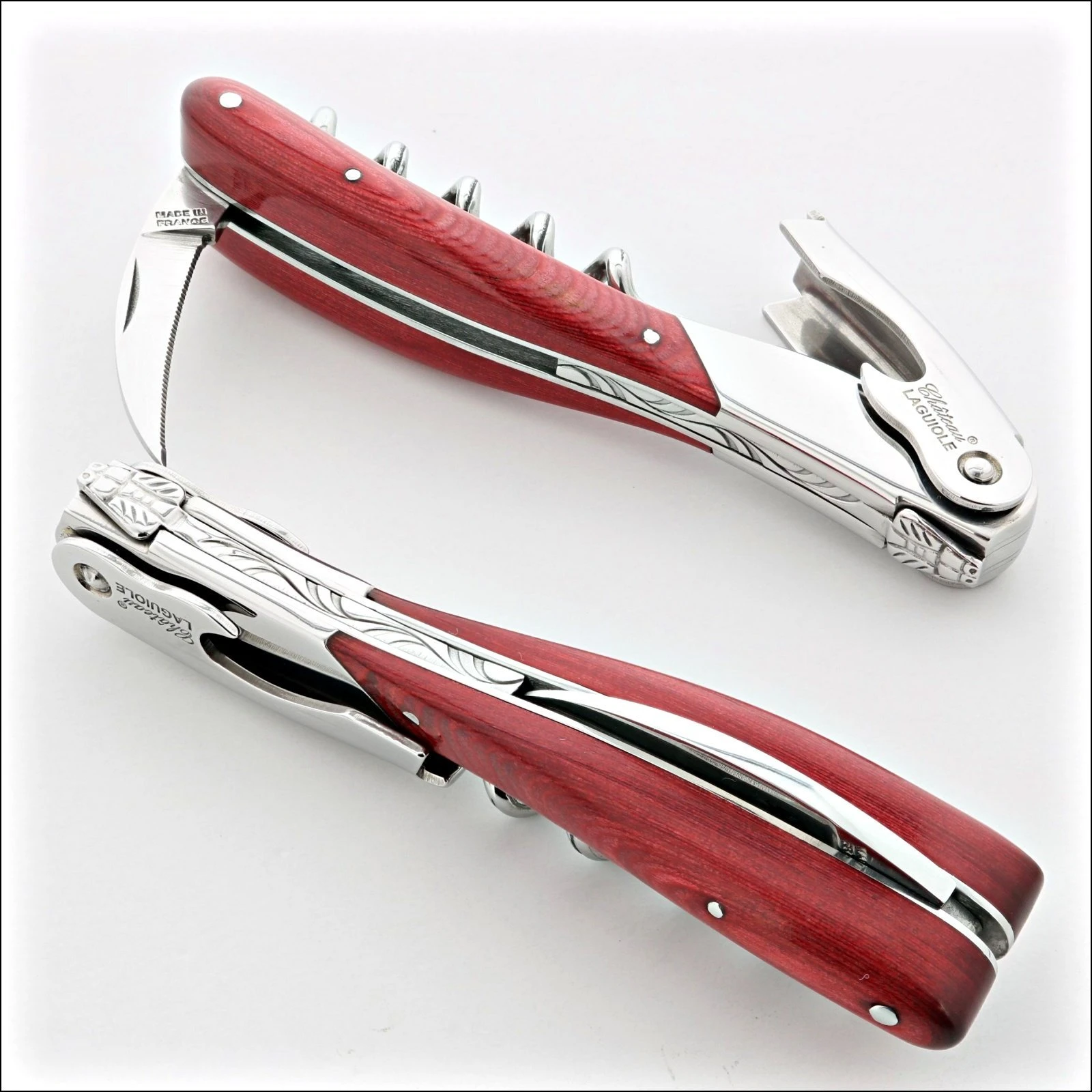 Château LAGUIOLE corkscrew Melchior Red Stamina