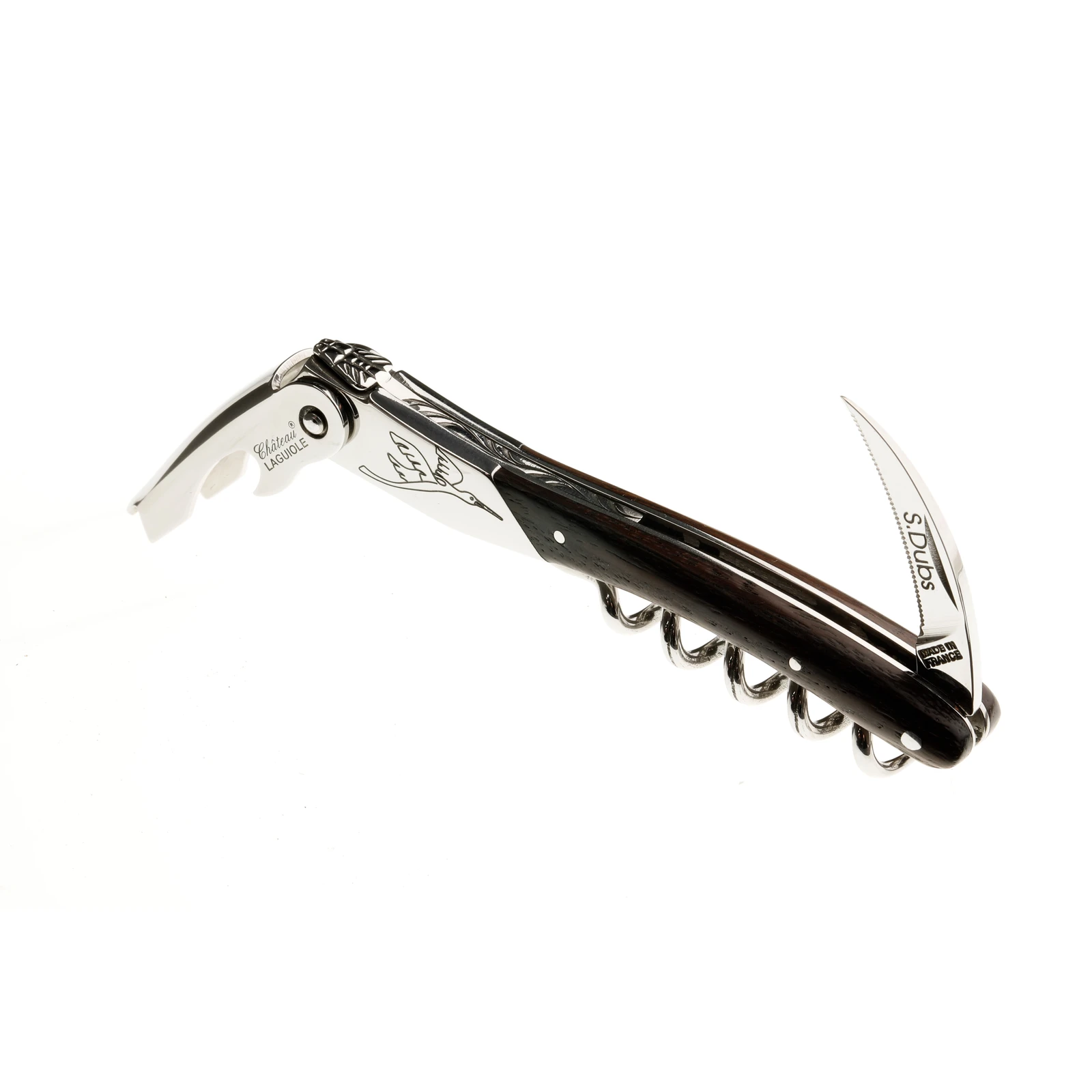 Château LAGUIOLE corkscrew World Best Sommelier Serge Dubs