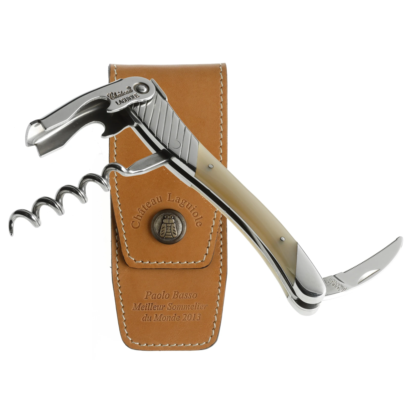 Château LAGUIOLE corkscrew World Best Sommelier Paolo Basso
