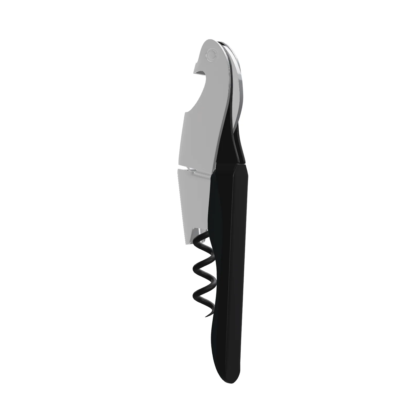 L'essentiel corkscrew Black with Grey 409C TPR in individual carton
