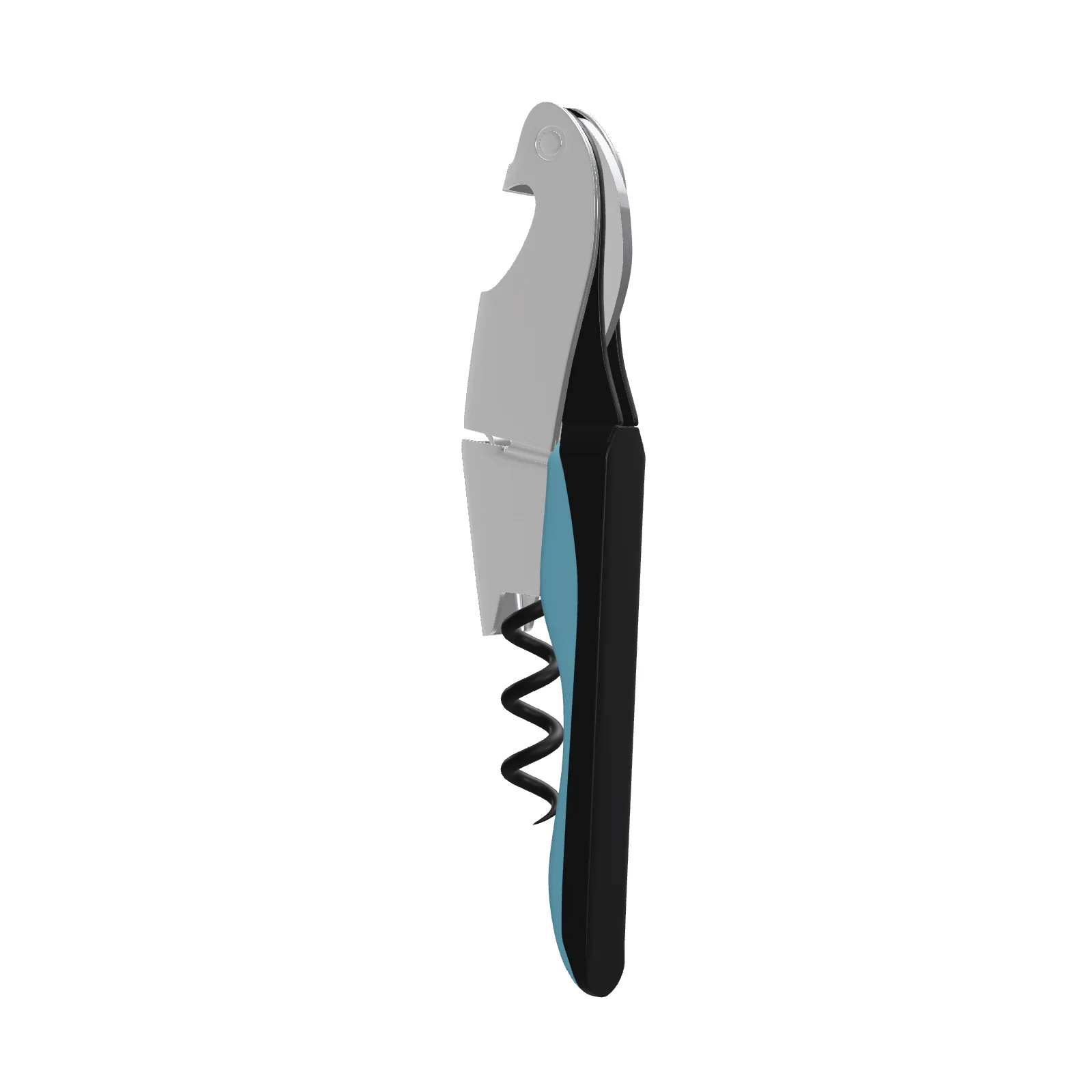 Sommelier L'essentiel Noir-TPR Bleu acier 549C en étui cartonné