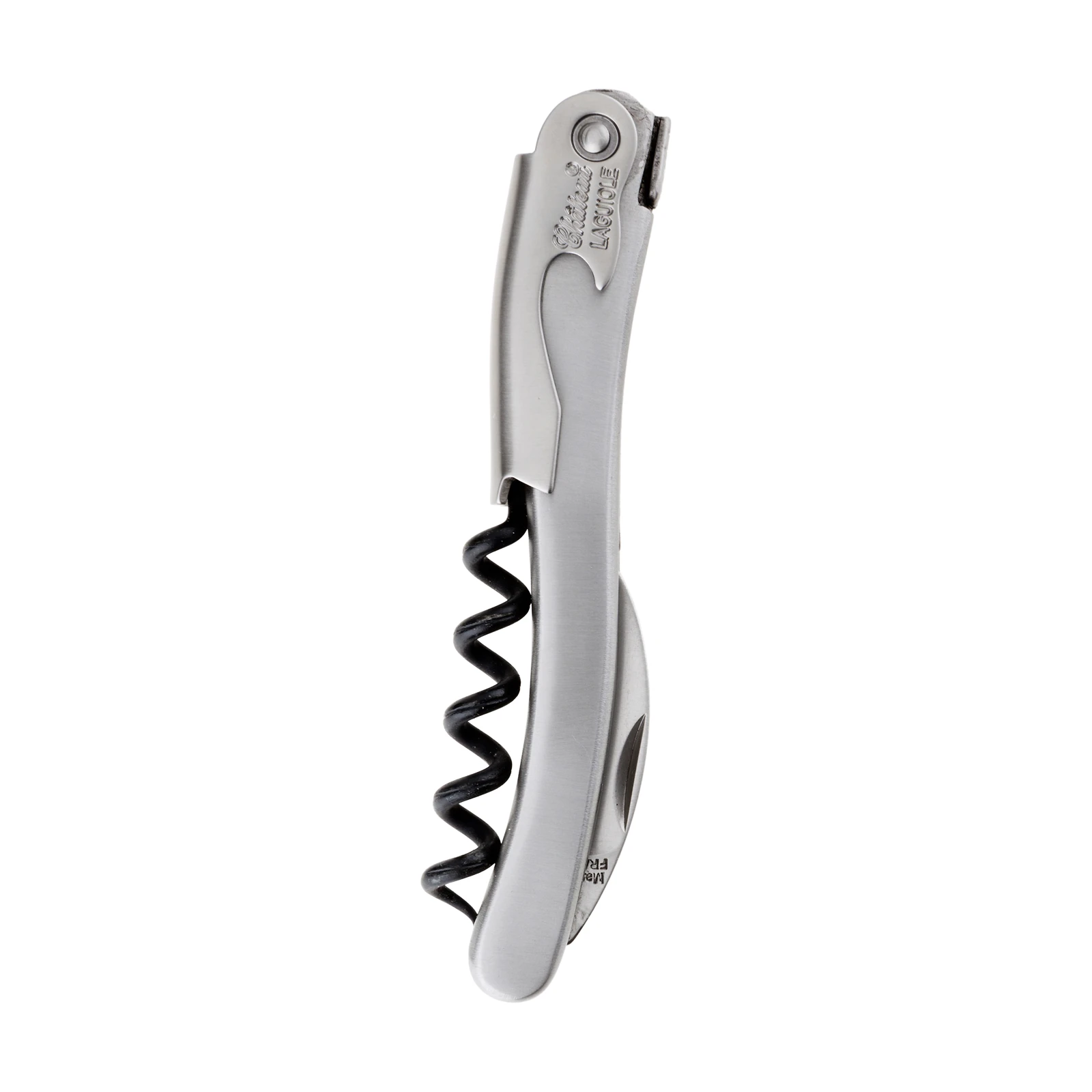 Château LAGUIOLE corkscrew Classic Stainless steel (teflon screw)
