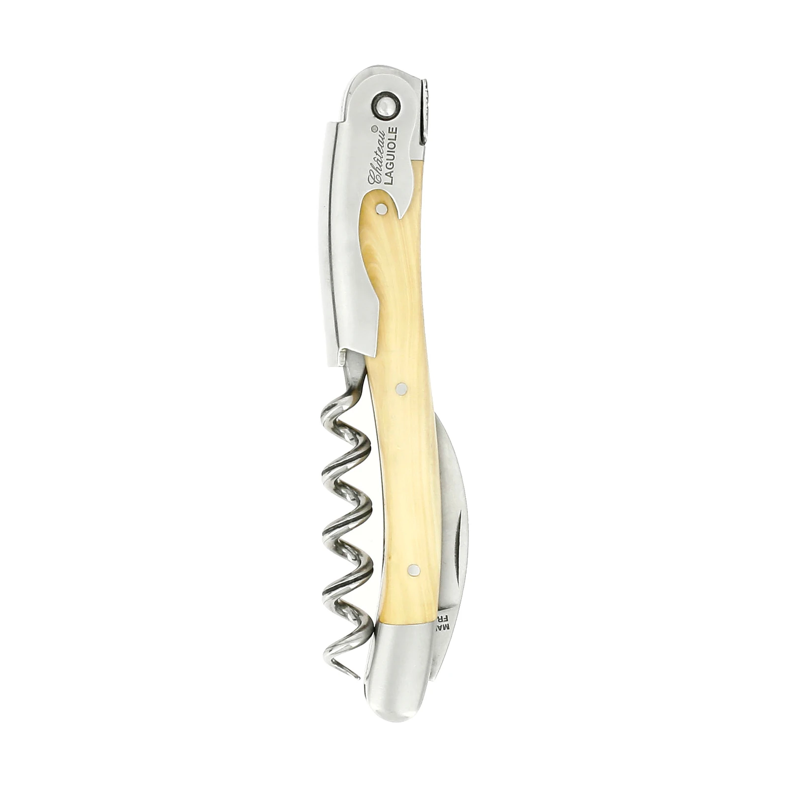 Château LAGUIOLE corkscrew Classic Boxwood