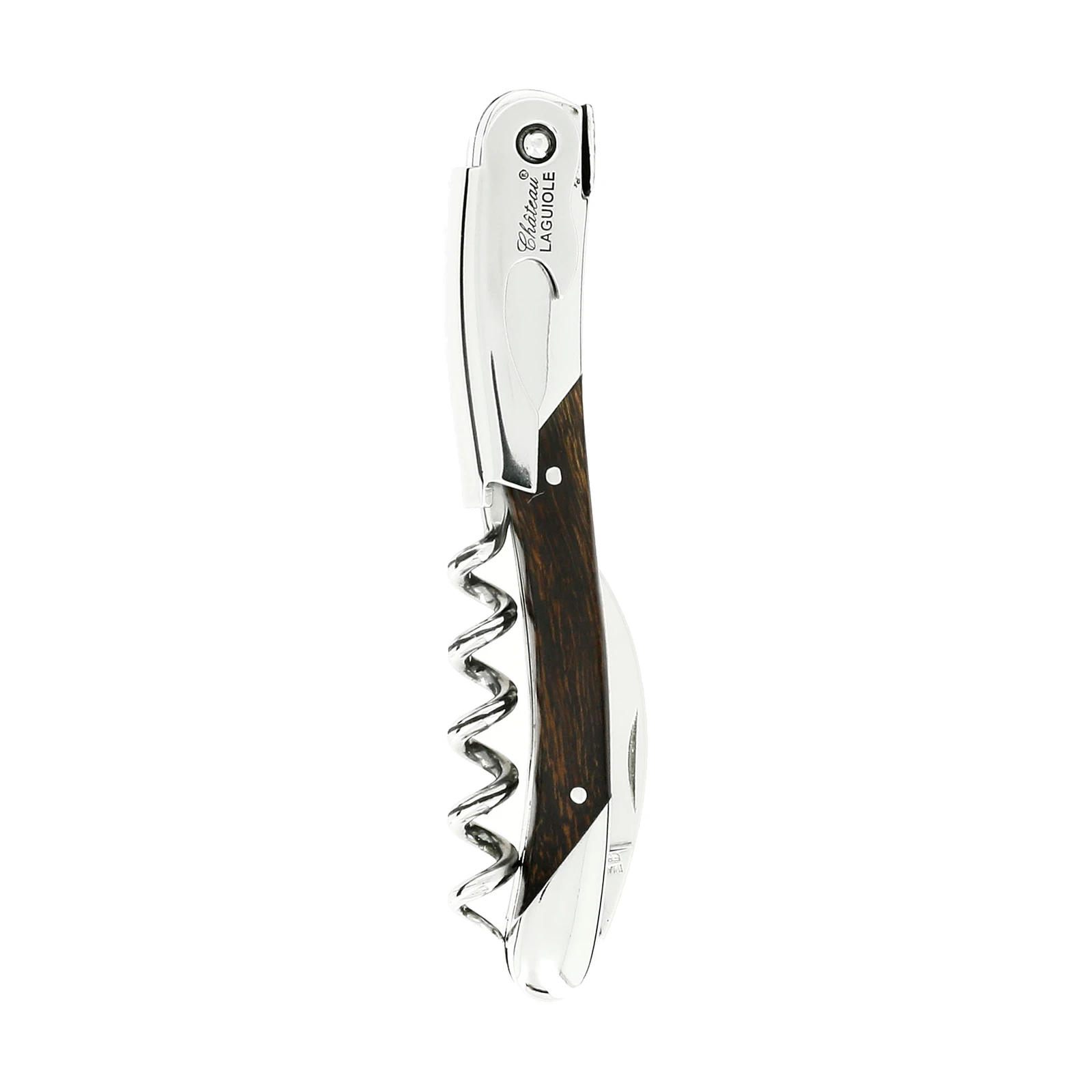 Château LAGUIOLE corkscrew Grand Cru Iron wood