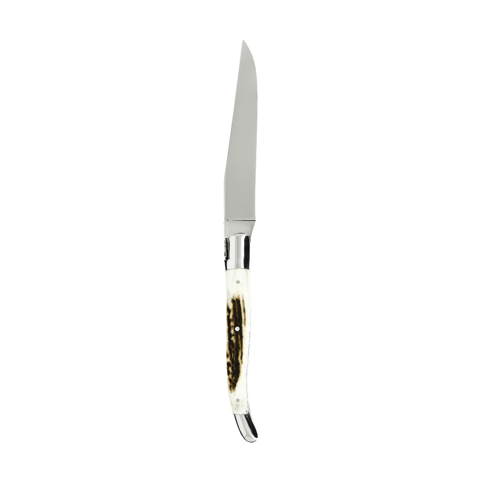 Château LAGUIOLE Heritage Steak knife two bolsters Stag — 2