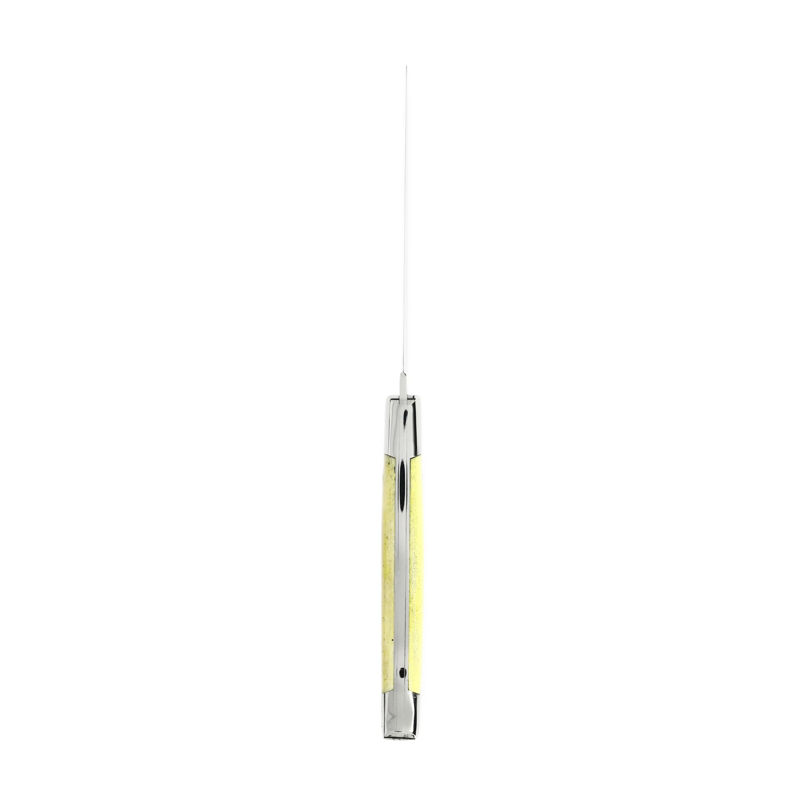 Château LAGUIOLE Couteau de table Heritage 2 mitres Os teinté jaune — 4