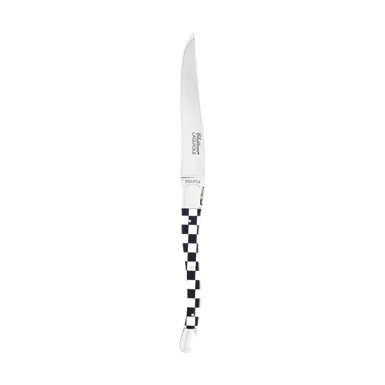 Château LAGUIOLE Signature Steak knife two bolsters Mosaic pavement