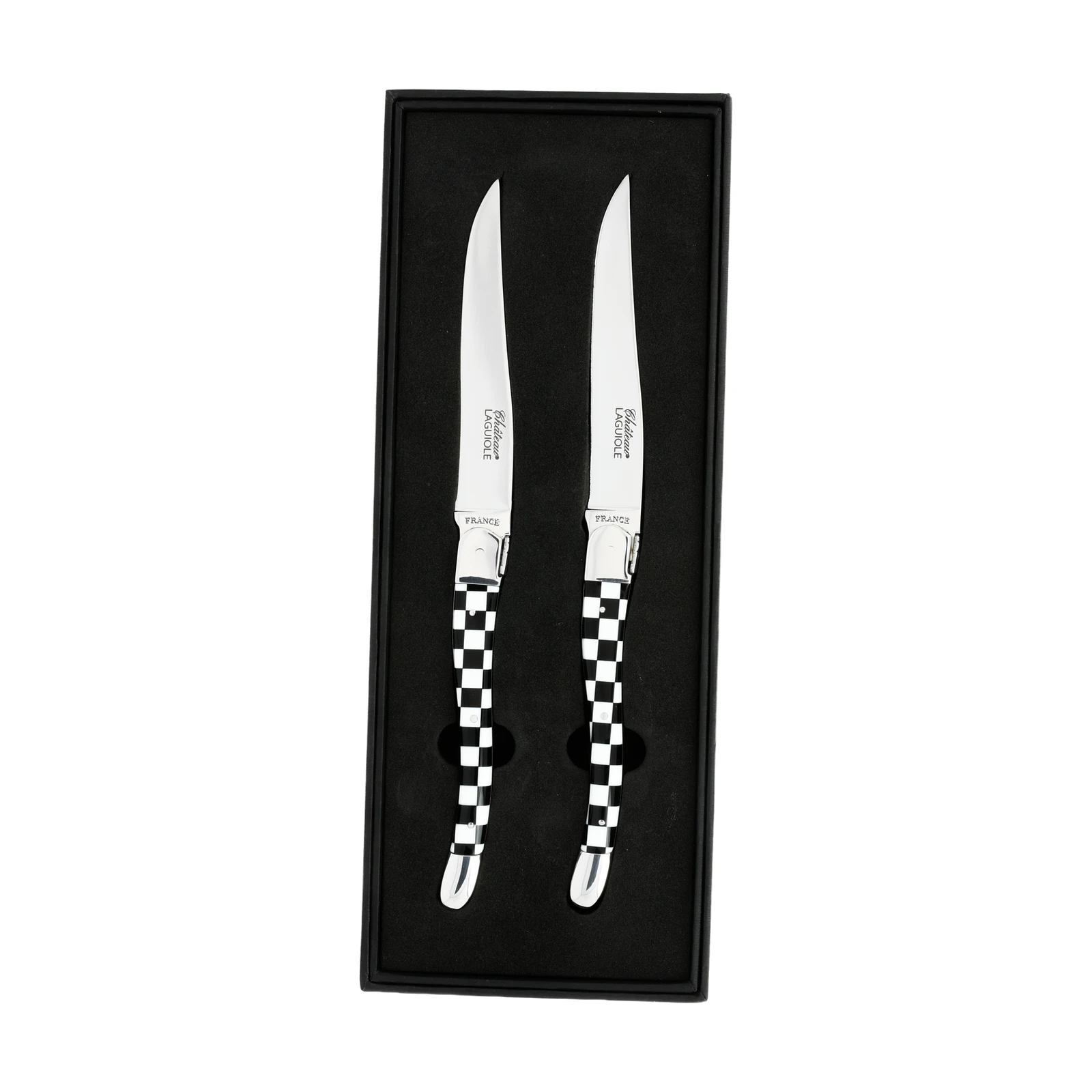 Château LAGUIOLE Signature Steak knife two bolsters Mosaic pavement — 3